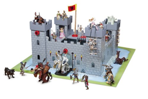 Papo - 60001 - Figurine - Accessoire - Château du Roi au Dragon