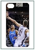 Brook Lopez New Jersey Nets NBA Star Player iPhone 4 iPhone4 Black Designer Hard Case Cover Protector Bumper