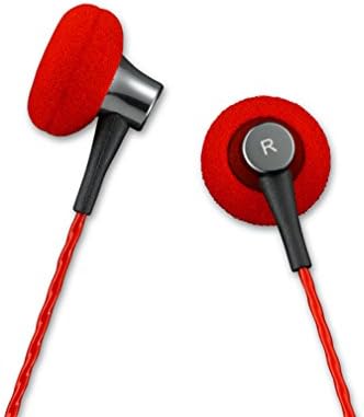 GranVela VJJB C1S Enhanced Bass Earphones In-Ear Headphones/ Hi Performance Earbuds (3 Different Size Ear Inserts / Retail packaging) Uses 3.5mm Plug with for iPhone 6, 6 Plus, 5S, 5C, 5, 4S, 4 / iPad 4, 3, 2,1, Mini, Air (Retina Display models) / iPod Touch, Nano, Shuffle, Classic / Samsung Galaxy S5, S4,S3, Note 4, Note 3, Note 2 / Other Android Smartphones - Motorola, Google Nexus, HTC, Sony, Nokia / Tablets &amp; MP3,MP4 Players ,gifts