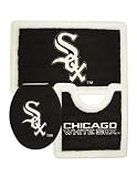 Chicago White Sox 3 Piece Bath Rug Set