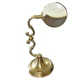 Global Views Brass Magnifying Glass On Stand