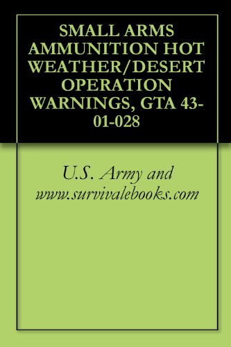 SMALL ARMS AMMUNITION HOT WEATHER/DESERT OPERATION WARNINGS, GTA 43-01-028