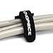 Monoprice Hook & Loop Fastening Cable Ties 9inch, 100pcs/Pack - Black