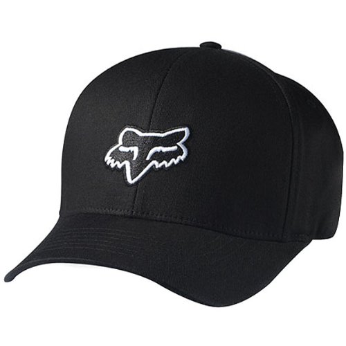 Fox Racing Legacy Youth Boys Flexfit Casual Hat/Cap – Color: Black, Size: One Size
