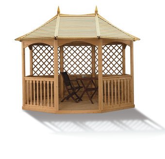 Pavillon Winchester avec toit en boiserie (Moyen)