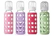 Lifefactory Glass Baby Bottles 4 Pack (9 oz. in Girl Colors) Lifefactory Glass Baby Bottles 4 Pack (9 oz. in Girl Colors)