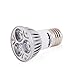 ChiChinLighting 3-Pack E17 Bulb E17 Type Reflector R14 LED Bulb 3x3w Spotlight E17 LED Dimmable 30 Degree Lighting (Cool White)