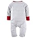 Big Elephant Baby Boys' 1 Piece Snap-Up Long Sleeve Romper Pajama G84