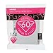 Hario 02 100 Count Coffee Paper Filter, White