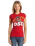 NCAA Women's Ohio State Buckeyes Short Sleeve Tissue T-Shirt (Red, Small)