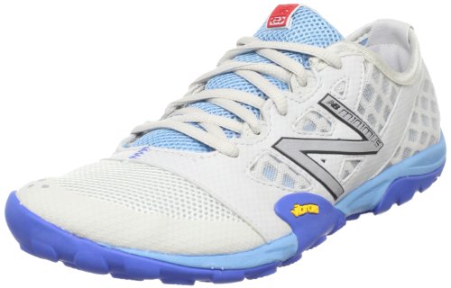 New Balance Women's WT20GB Trail Minimus Shoe,Silver/Blue,7 B US