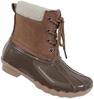 Gavin-63K Girls Rain Boots with Fur