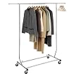 Whitmor Folding Garment Rack Chrome