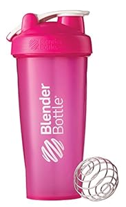 BlenderBottle Classic Loop Top Shaker Bottle, Pink, 28 Ounce