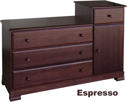 DaVinci Kalani Combo Dresser in Espresso