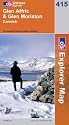 Glen Affric and Glen Moriston (Explorer Maps) (OS Explorer Map)