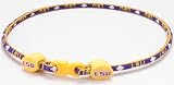LSU Louisiana State University Tigers 21 Inch Titanium Sport Necklace NCAA College Team Logo