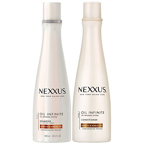 Nexxus Oil Infinite Rebalancing Shampoo & Restoring Conditioner Duo Oil Infusing 13.5 oz