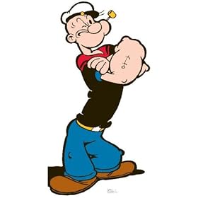 Popeye Life-Size Standup Standee Cartoon Character