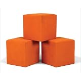 Avenue Six Detour 17-Inch Square Cube, Cinnabar