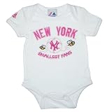 Majestic New York Yankees MLB Baby / Infant One-Piece Bodysuit / Romper / Onesie (Size: 6-9)