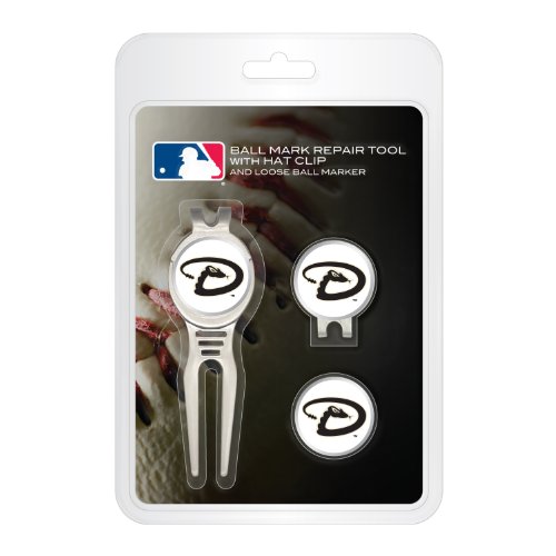 MLB Arizona Diamondbacks Cool Tool, Cap Clip, And Ball Marker Clamshell Pack