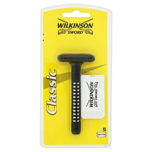 Wilkinson Sword Classic Double Edge Razor + 5 Blades