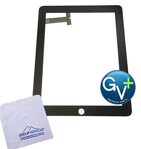 Group VerticalÂ GV+ Premium Touch Screen Digitizer For Apple iPad 1st Generation Black