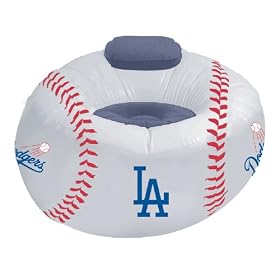 Click here to buy MLB Los Angeles Dodgers Inflatable Air Chair.