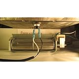 Fireplace Blower kit with power cord & temp sensor