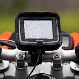 UltimateAddons Motorcycle Mount Kit for TomTom Rider with Hard Wire Battery Charger Cable and Straight Mini USB Connector