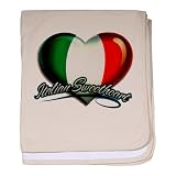 Baby Blanket Petal Pink Italian Sweetheart Italy Flag