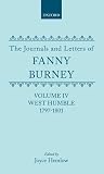 The journals and letters of Fanny Burney (Madame D'Arblay). Vol.4, West Humble 1797-1801; letters 251-422