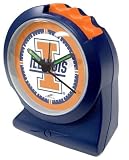 Illinois Fighting Illini Gripper NCAA Alarm Clock