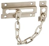 National Hardware V807 Door Chain, Satin Nickel