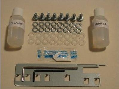 Xbox 360 XCLAMP Repair Kit - 3 Red Light X-Clamp Fix w/ Official Opening Unlock Tool