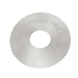 uxcell HSSフライスカッ チップソー　丸スリッティングソー　 50mm x 0.3mm x 16mm 　72T