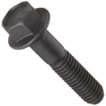 Grade 8 Steel Flange Bolt, Phosphate & Oil Finish, Hex Head, UNC Threads, Hex Head, Meets IFI-111 (2002)/SAE J429 (1999)/ASTM B633 Specifications, 7/16"-14 Thread Size, 2" Length, Partially Threaded, Pack Of 10