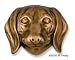 Dachshund Dog Head Door Knocker