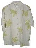 Tommy Bahama Relax Patio Palms Rayon, Linen and Cotton Blend Camp Shirt