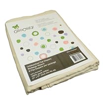 OsoCozy 6 Pack Birdseye Flat Unbleached Diapers