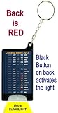 Chicago Bears 2012 NFL Schedule Flashlight Key Chain with Batteries