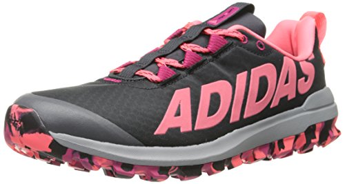 adidas Performance Women's Vigor 6 Women's Trail Running Shoe, Grey/Pink/Pink, 7.5 M US