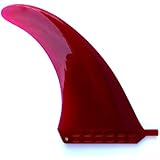 saruSURF US box center fin Safety Flex Soft 8" for longboard / SUP / airSUP - Red