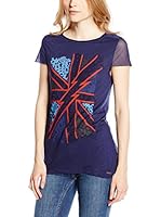 Pepe Jeans London Camiseta Manga Corta Constance (Azul)