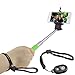 Selfie Stick with Bluetooth Remote for Smartphones - with Universal Phone Holder up to 3.25 Inch in Width - Adjustable Handheld Monopod 11