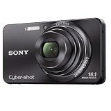 Sony DSCW570 Cyber-shot Digital Still Camera - Black (16.1MP, 5x Optical Zoom) 2.7 inch LCD