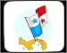 Decorated Mouse Pad with country, international, Panama