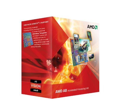 AMD A8-Series APUs A8-3850 TDP 100W 2.9GHz×4 AD3850WNGXBOX