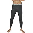 Mens Black Cotton Pajama Pants Sleepwear - Medium